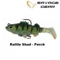 Savage Gear Rattle Shad gumihal 9.5 cm 20gr - Perch
